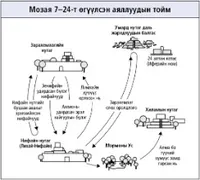 Moзая 7–24-т өгүүлсэн аялалууд