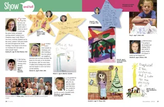 collection of quotes and drawings from kids