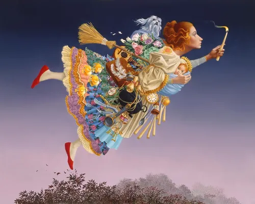 The Responsible Woman, by James Christensen