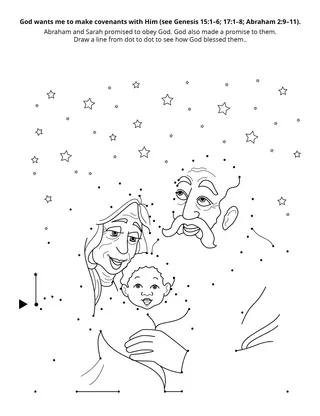 Primary activity page: God wants me to make covenants with Him