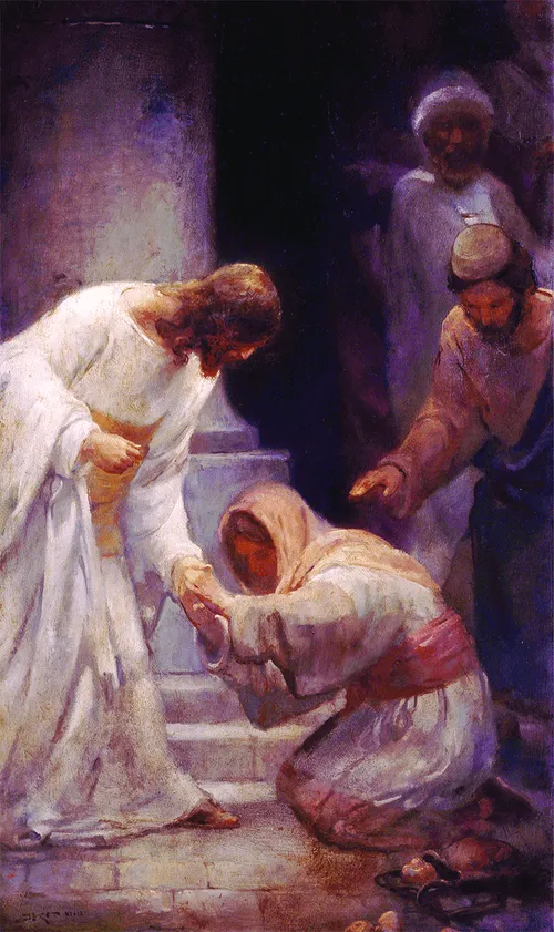 Christ healing