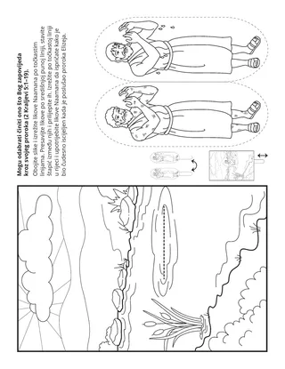 stranica aktivnosti: mogu odabrati činiti ono što Bog zapovijeda kroz svojeg proroka