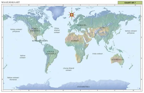 Kiriku ajaloo kaart nr 7