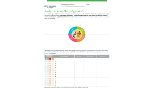szolgálat- és tevékenységtervező