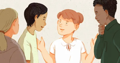 youth talking to each other