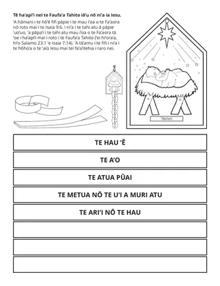 ’api ’ohipara’a : Tē ha’api’i nei te Faufa’a Tahito iā’u nō ni’a ia Iesu
