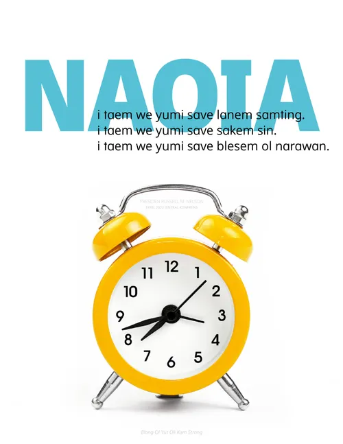 Posta blong wan alam klok