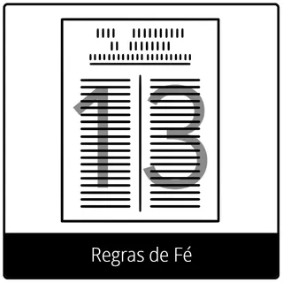 Símbolo do evangelho — Regras de Fé