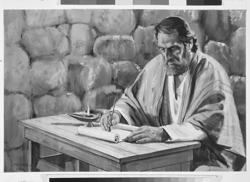 Paul writing