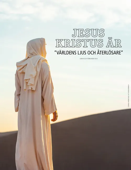 affisch ”Ljuset och Återlösaren”