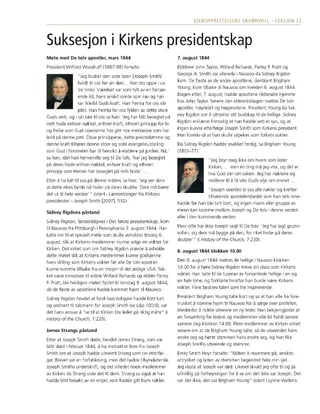 utdelingsark, Suksesjon i presidentskapet