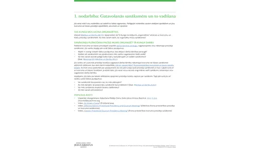 vadības nodarbību attēls