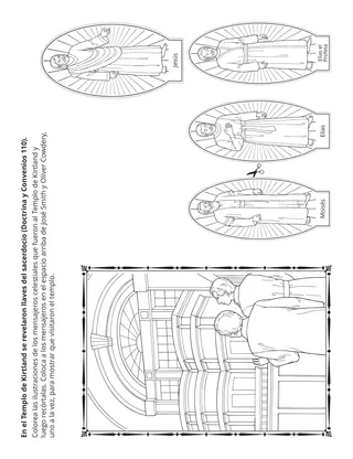 Hoja de actividades: Se restauraron llaves del sacerdocio en el templo de Kirtland
