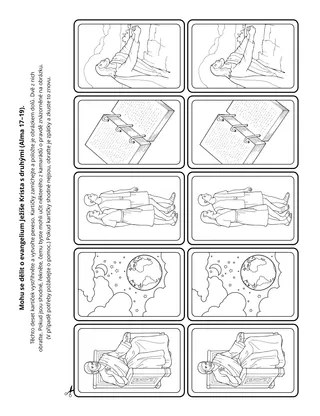 stránka s činnostmi: O evangelium se mohu dělit s druhými