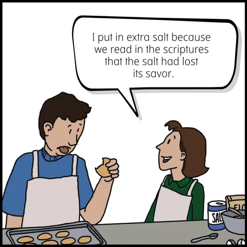 father and daughter baking cookies