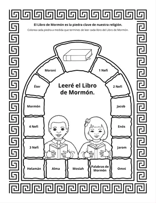 Hoja de actividades: El Libro de Mormón es la piedra clave de nuestra religión