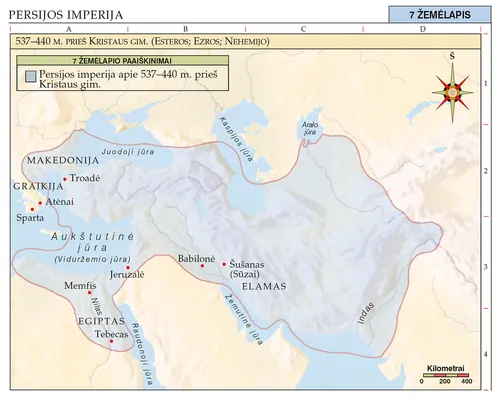 7 Biblijos žemėlapis