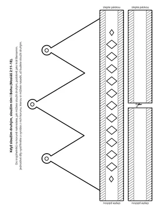 stránka s činnostmi: když sloužím druhým, sloužím také Bohu