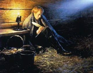 Joseph Smith in Liberty Jail, by Greg K. Olsen