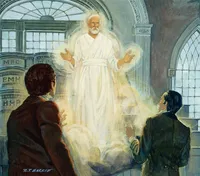 神権の結び固めの力の鍵xを回復するエリヤ