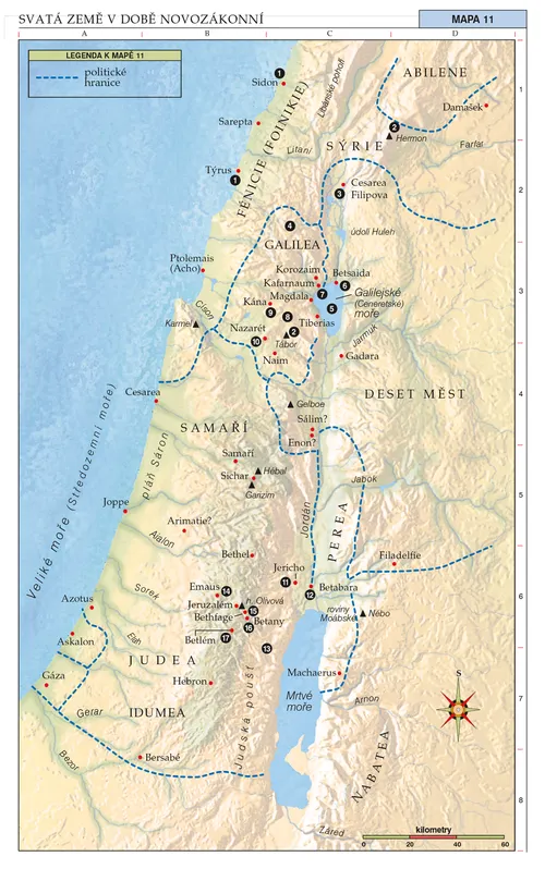 Biblická mapa 11