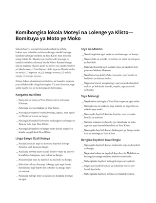 bomilengeli ya moto ye moko uta na