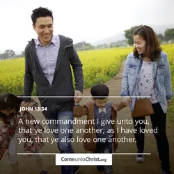 as I have loved you, love one another