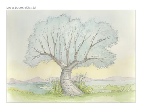 Jakobs släktträd