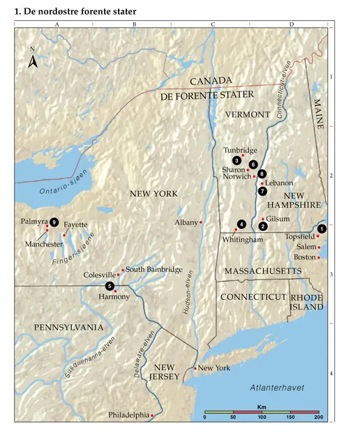 Kirkens historie kart 1
