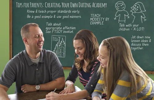 father with daughters