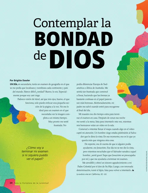 Contemplar la bondad de Dios