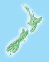 Map of New Zealand
