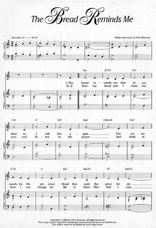 Music, The Bread Reminds Me