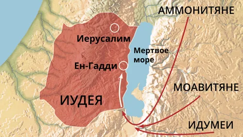 карта Иудеи
