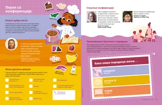 Page PDF with illustration of girl making jambalaya