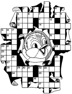 Crossword puzzle