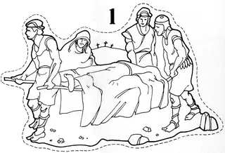 Jesus’ body taken away