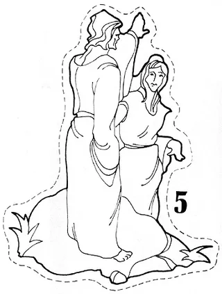 Mary sees resurrected Jesus