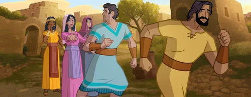 Mary tells Peter and John that someone has taken Jesus’s body.