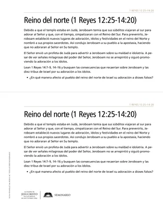 handout, Northern Kingdom