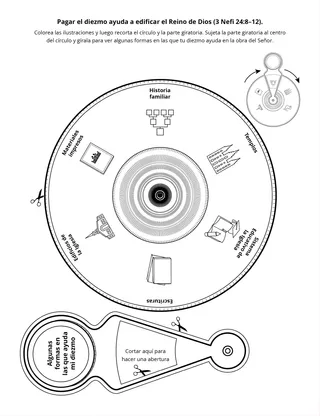 Hoja de actividades: Pagar el diezmo edifica el Reino de Dios