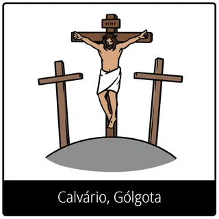 Símbolo do evangelho — Calvário, Gólgota