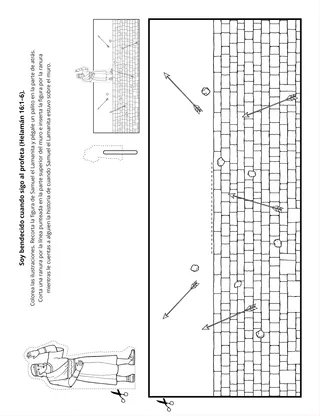 Hoja de actividades: Puedo seguir al profeta