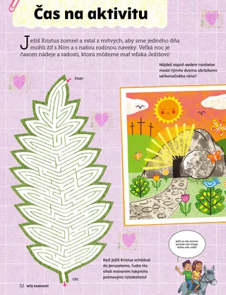 PDF strana s aktivitami