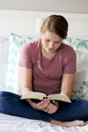 youth reading the scriptures