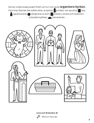 The Restored Church of Jesus Christ coloring page