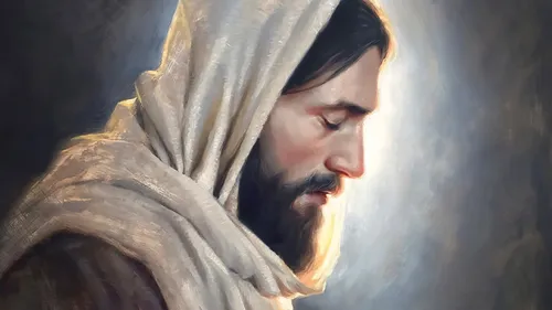 a portrait of Jesus