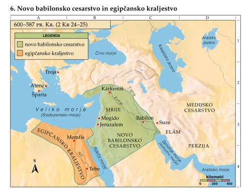 Zemljevid svetopisemskega kraja 6