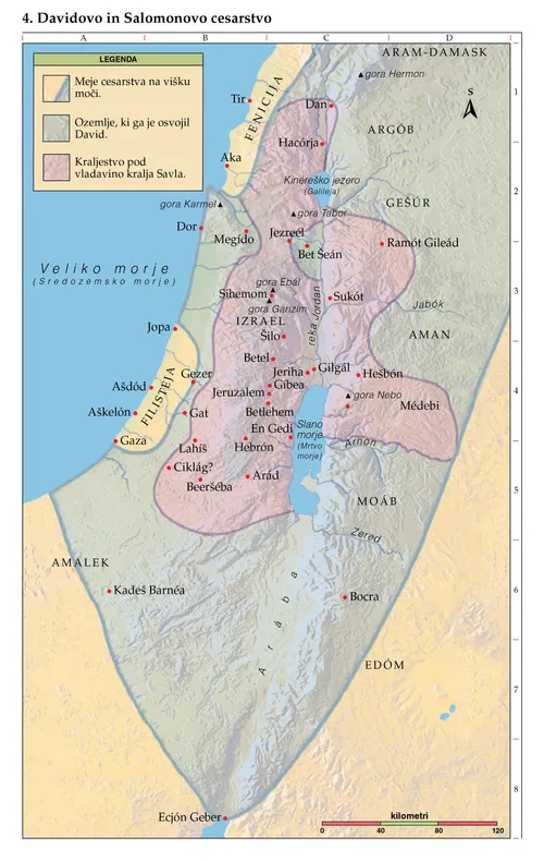 Zemljevid svetopisemskega kraja 4