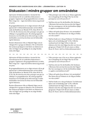 lärarens utdelningsblad